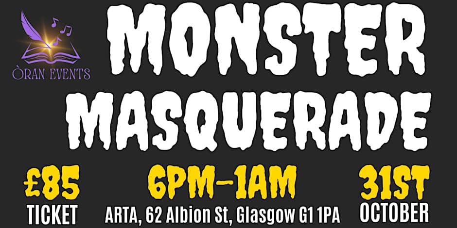 Monster Masquerade Halloween Ball – Cancelled